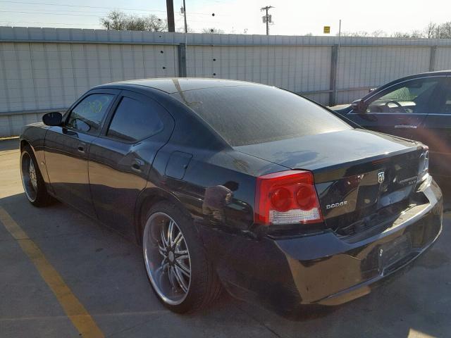 2B3KA33V39H523747 - 2009 DODGE CHARGER SX BLACK photo 3