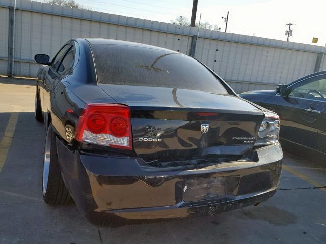 2B3KA33V39H523747 - 2009 DODGE CHARGER SX BLACK photo 9