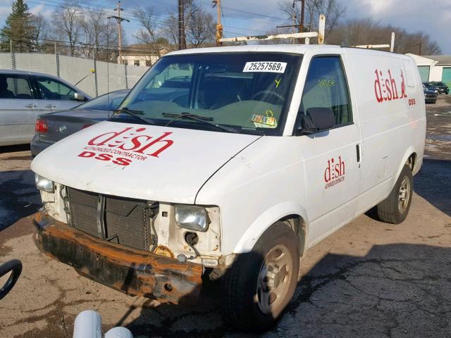 1GCDM19X85B114061 - 2005 CHEVROLET ASTRO WHITE photo 2