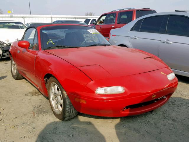 JM1NA3516M0206886 - 1991 MAZDA MX-5 MIATA RED photo 1