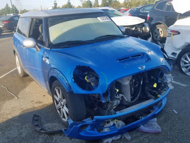 WMWZG3C52BTY36113 - 2011 MINI COOPER S C BLUE photo 1