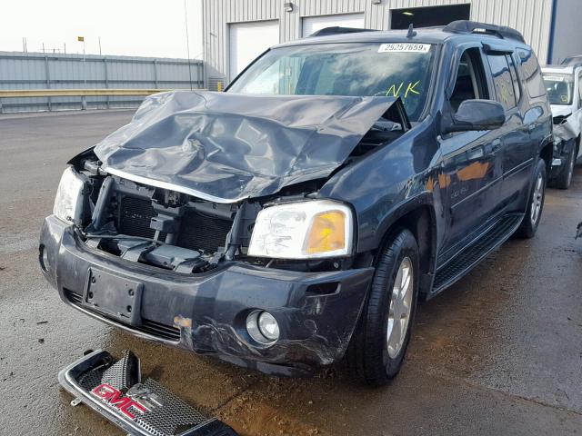 1GKET66M066114634 - 2006 GMC ENVOY DENA CHARCOAL photo 2