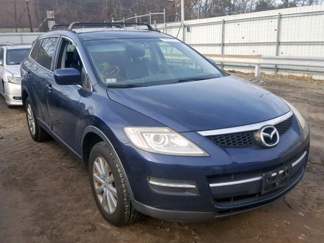 JM3TB38A580160402 - 2008 MAZDA CX-9 BLUE photo 1