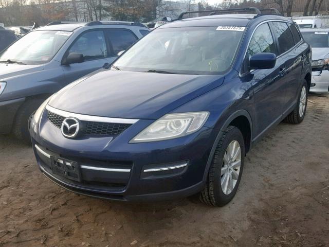 JM3TB38A580160402 - 2008 MAZDA CX-9 BLUE photo 2