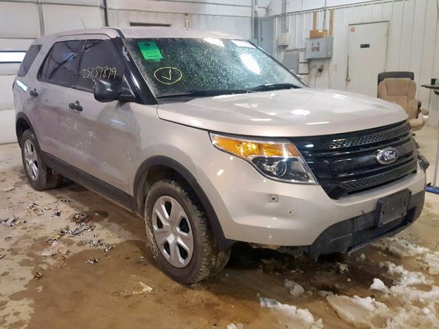 1FM5K8AR6DGC40495 - 2013 FORD EXPLORER P GOLD photo 1