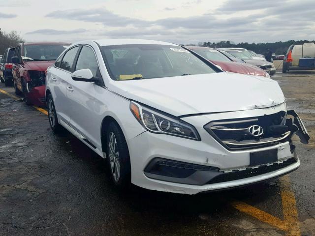 5NPE34AF3FH156794 - 2015 HYUNDAI SONATA SPO BLACK photo 1