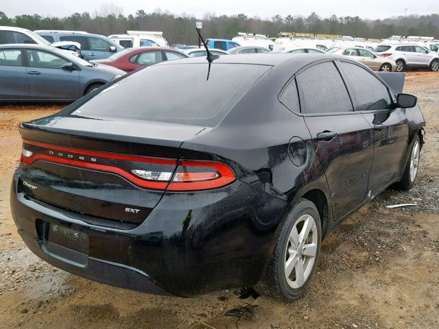 1C3CDFBB6GD577349 - 2016 DODGE DART SXT BLACK photo 4