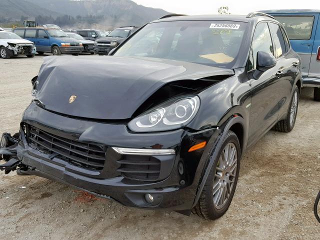 WP1AE2A23GLA59570 - 2016 PORSCHE CAYENNE SE BLACK photo 2