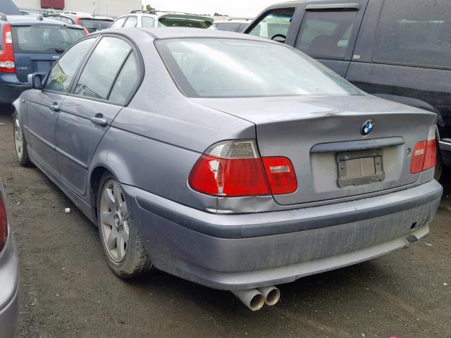 WBAAZ334X5KW77172 - 2005 BMW 325 IS SUL GRAY photo 3