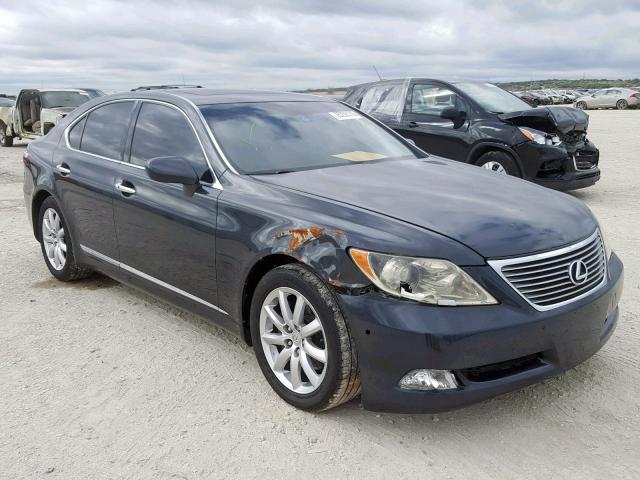 JTHBL46FX85055961 - 2008 LEXUS LS 460 CHARCOAL photo 1