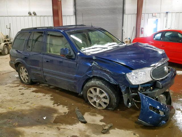 5GADT13S442328688 - 2004 BUICK RAINIER CX BLUE photo 1