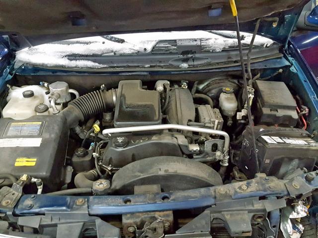 5GADT13S442328688 - 2004 BUICK RAINIER CX BLUE photo 7