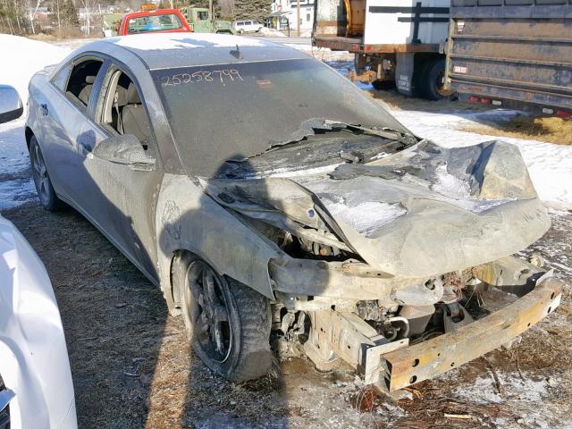 1G2ZH57N394123994 - 2009 PONTIAC G6 GT SILVER photo 1