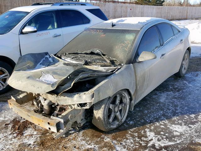 1G2ZH57N394123994 - 2009 PONTIAC G6 GT SILVER photo 2