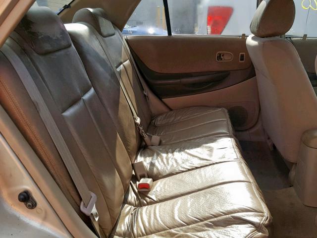 JM1BJ225X20547404 - 2002 MAZDA PROTEGE DX BEIGE photo 6