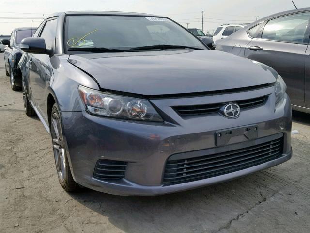 JTKJF5C74C3027707 - 2012 TOYOTA SCION TC SILVER photo 1