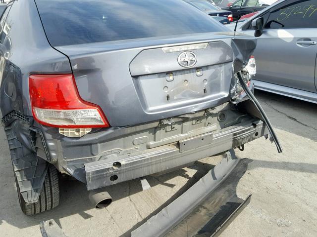 JTKJF5C74C3027707 - 2012 TOYOTA SCION TC SILVER photo 9