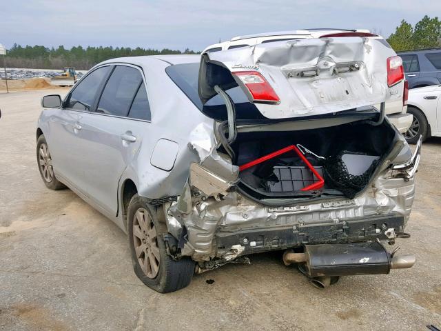 4T1BK46K17U022512 - 2007 TOYOTA CAMRY NEW SILVER photo 3