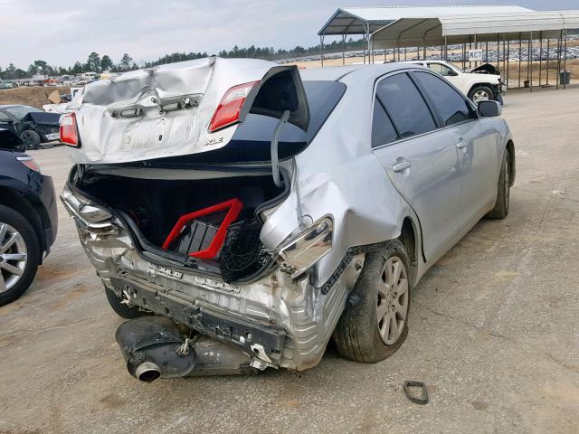 4T1BK46K17U022512 - 2007 TOYOTA CAMRY NEW SILVER photo 4