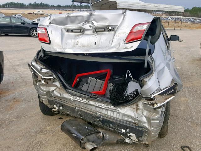 4T1BK46K17U022512 - 2007 TOYOTA CAMRY NEW SILVER photo 9