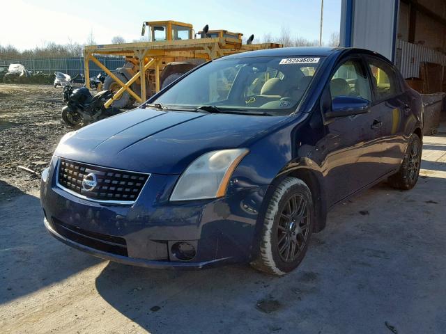 3N1AB61EX9L642594 - 2009 NISSAN SENTRA 2.0 BLUE photo 2