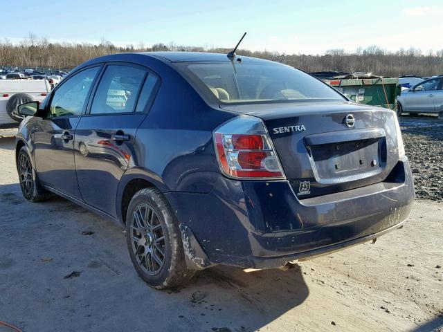 3N1AB61EX9L642594 - 2009 NISSAN SENTRA 2.0 BLUE photo 3