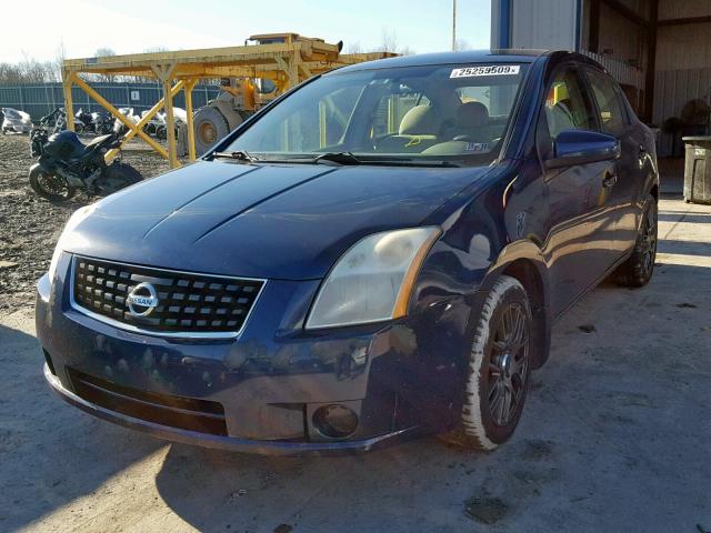 3N1AB61EX9L642594 - 2009 NISSAN SENTRA 2.0 BLUE photo 9