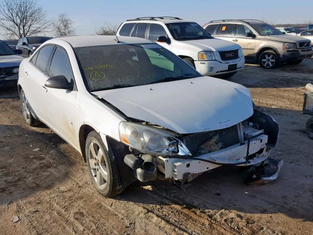 1G2ZH57N184230976 - 2008 PONTIAC G6 GT WHITE photo 1