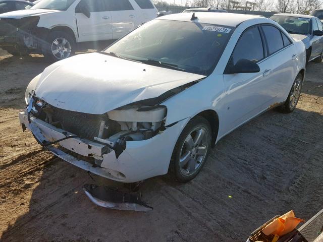 1G2ZH57N184230976 - 2008 PONTIAC G6 GT WHITE photo 2