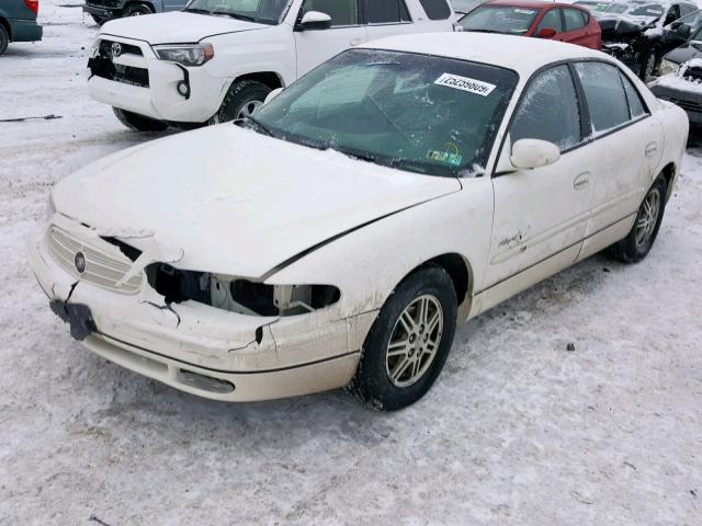 2G4WB55K911112681 - 2001 BUICK REGAL LS WHITE photo 2