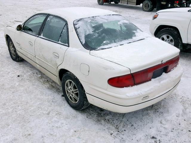 2G4WB55K911112681 - 2001 BUICK REGAL LS WHITE photo 3