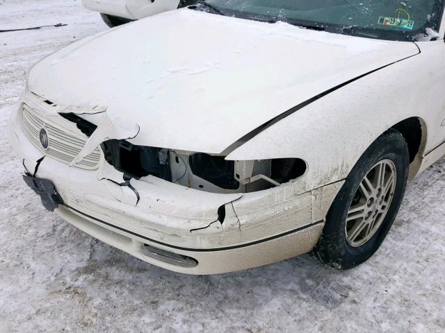 2G4WB55K911112681 - 2001 BUICK REGAL LS WHITE photo 9