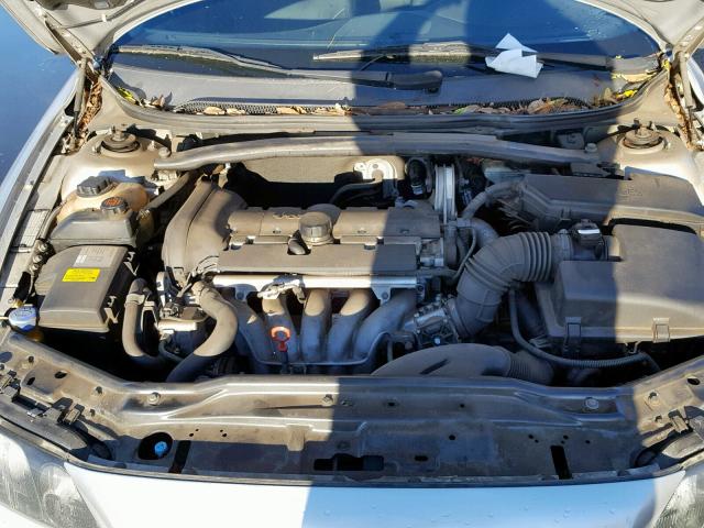 YV1RS61R522124378 - 2002 VOLVO S60 SILVER photo 7