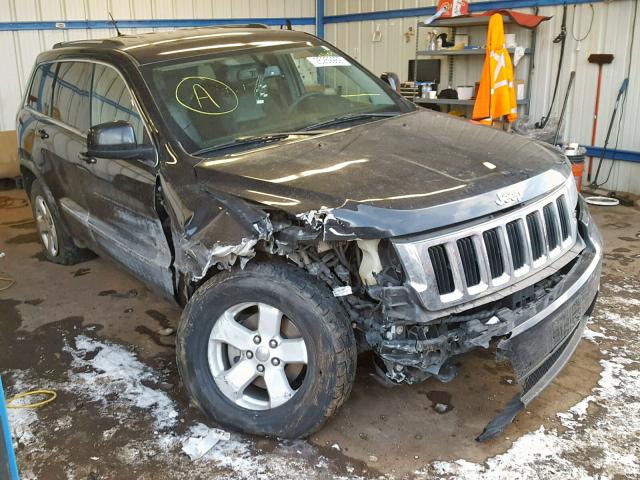 1J4RR4GT3BC649596 - 2011 JEEP GRAND CHER BLACK photo 1