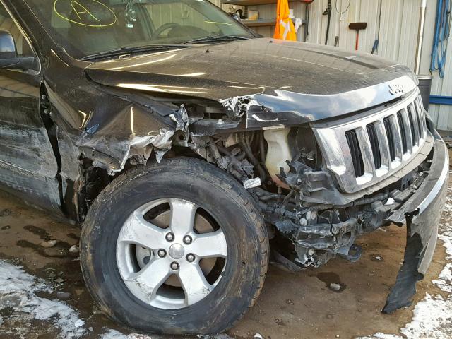 1J4RR4GT3BC649596 - 2011 JEEP GRAND CHER BLACK photo 9