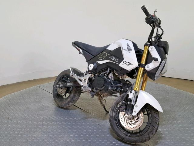 MLHJC6116F5103681 - 2015 HONDA GROM 125 WHITE photo 2