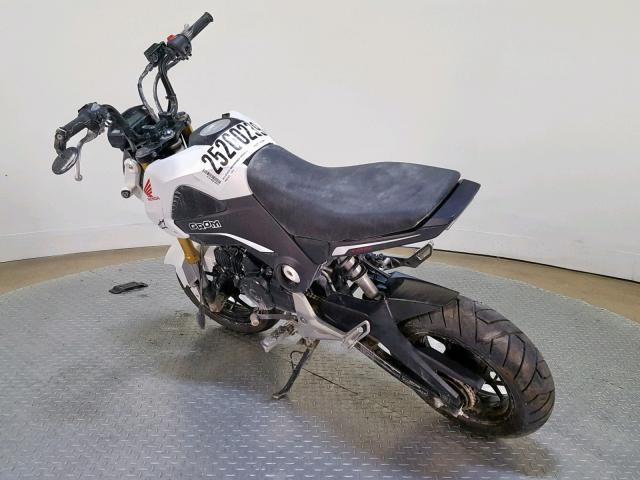 MLHJC6116F5103681 - 2015 HONDA GROM 125 WHITE photo 6