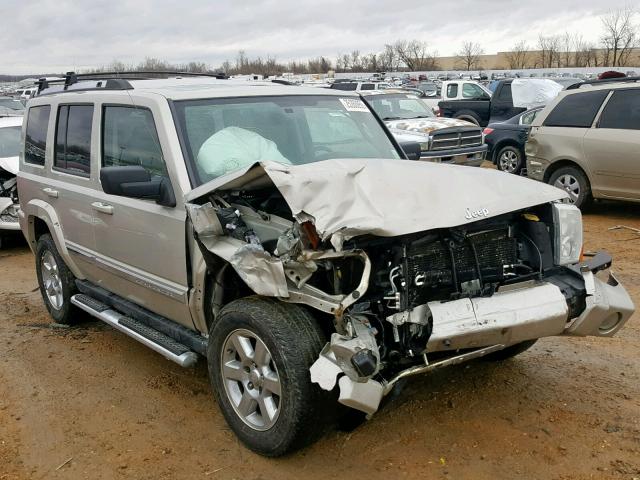 1J8HG58P67C534084 - 2007 JEEP COMMANDER TAN photo 1