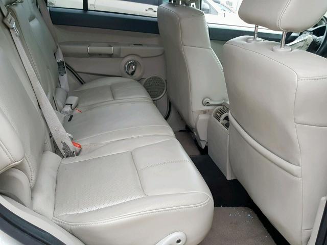 1J8HG58P67C534084 - 2007 JEEP COMMANDER TAN photo 6