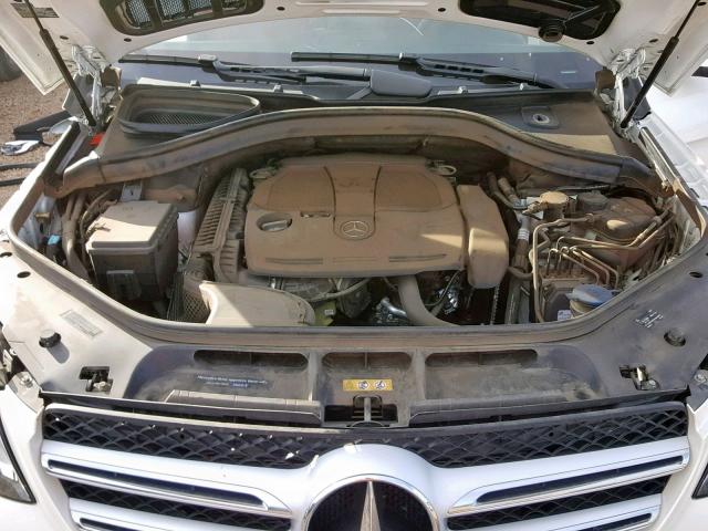 4JGDA5HB5HA814079 - 2017 MERCEDES-BENZ GLE 350 4M WHITE photo 7