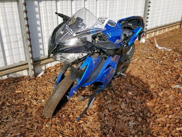 JKAEX8A18HDA33403 - 2017 KAWASAKI EX300 A BLUE photo 2