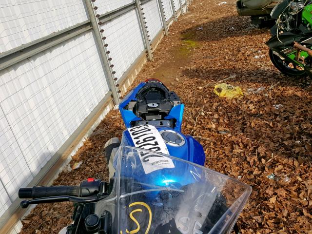 JKAEX8A18HDA33403 - 2017 KAWASAKI EX300 A BLUE photo 5