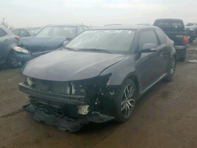 JTKJF5C7XGJ019323 - 2016 TOYOTA SCION TC ნაცრისფერი ფოტო 2