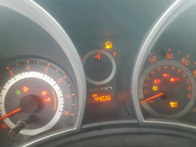 JTKJF5C7XGJ019323 - 2016 TOYOTA SCION TC ნაცრისფერი ფოტო 8