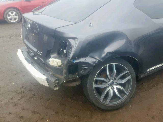 JTKJF5C7XGJ019323 - 2016 TOYOTA SCION TC ნაცრისფერი ფოტო 9