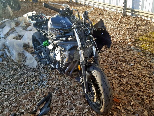 JKAEXEE11GDA22119 - 2016 KAWASAKI EX650 E BLACK photo 1