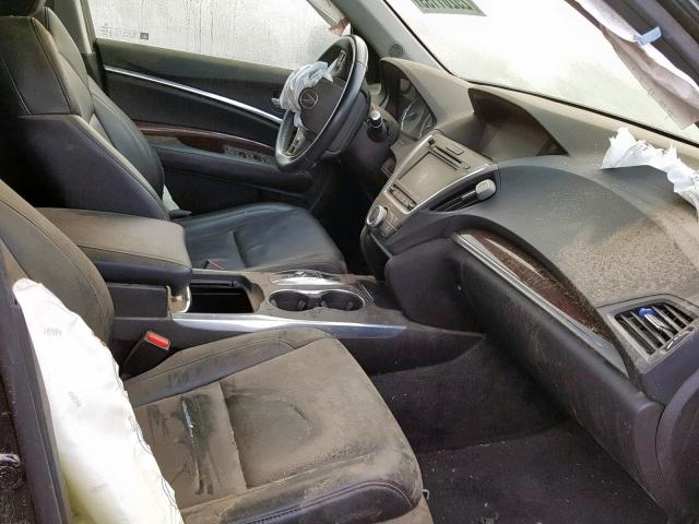 5FRYD4H48GB029519 - 2016 ACURA MDX TECHNO BLACK photo 5