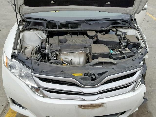 4T3ZA3BB8EU084205 - 2014 TOYOTA VENZA LE WHITE photo 7