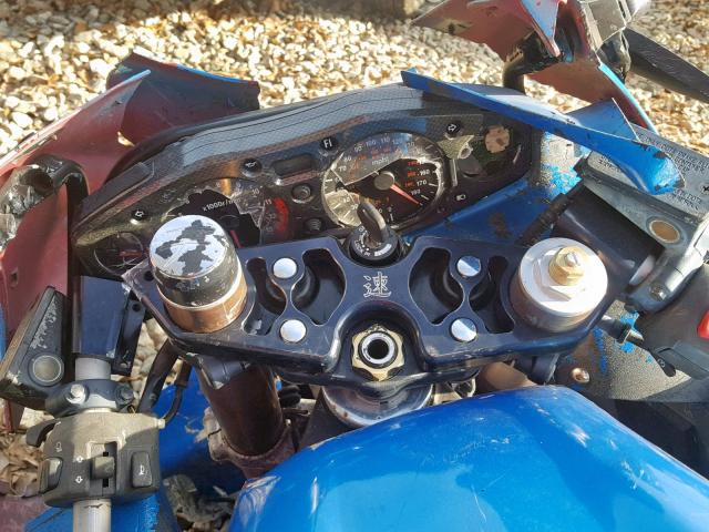 JS1GW71A432107584 - 2003 SUZUKI GSX1300 R BLUE photo 8