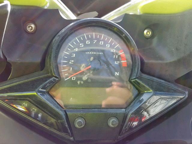 MLHNC5104G5200740 - 2016 HONDA CBR300 R GREEN photo 8